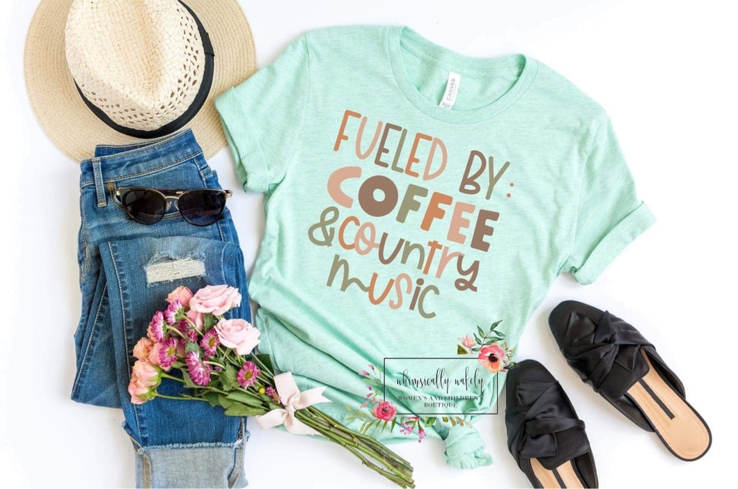 Fueled by coffee and country music