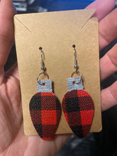 Load image into Gallery viewer, Buffalo plaid earrings
