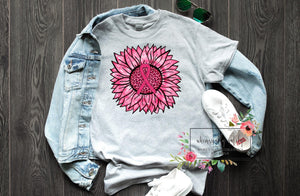 Breast cancer flower