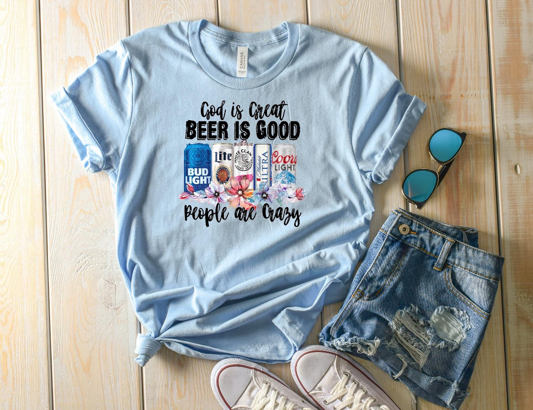 God is great,beer is good