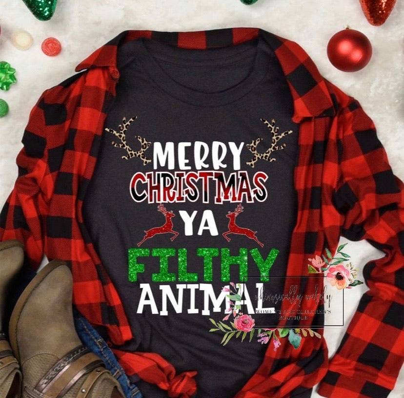 Merry Christmas ya filthy animal