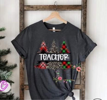 Load image into Gallery viewer, Christmas tree personalized tee
