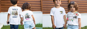 Papa’s Buddy/Just A Girl Double Sided Tee