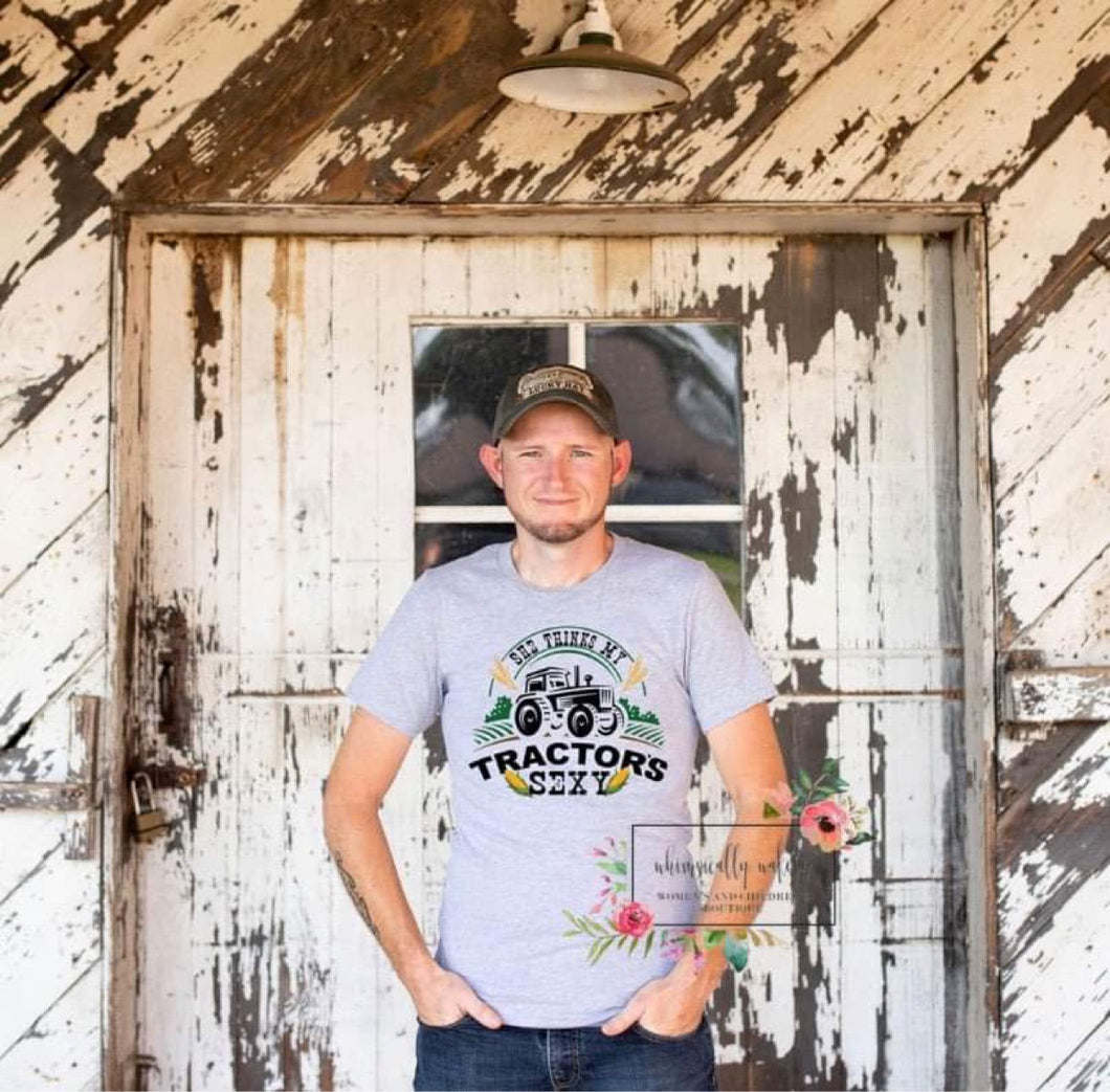 She thinks my tractor’s sexy