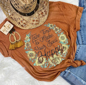 Take time to make your soul happy