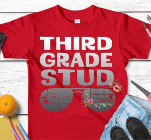 Back to school STUD shirts