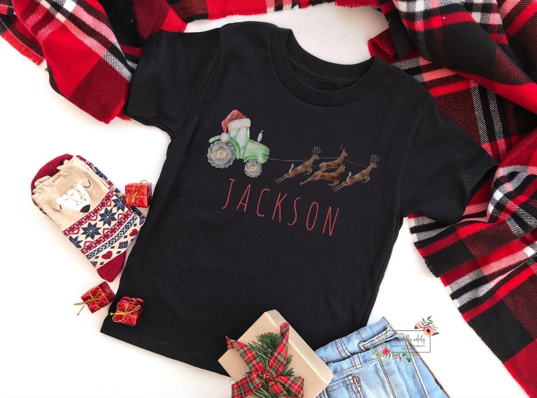 Custom Christmas Name tee