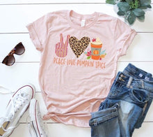 Load image into Gallery viewer, Peace love tees
