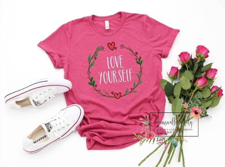 Love yourself wreath