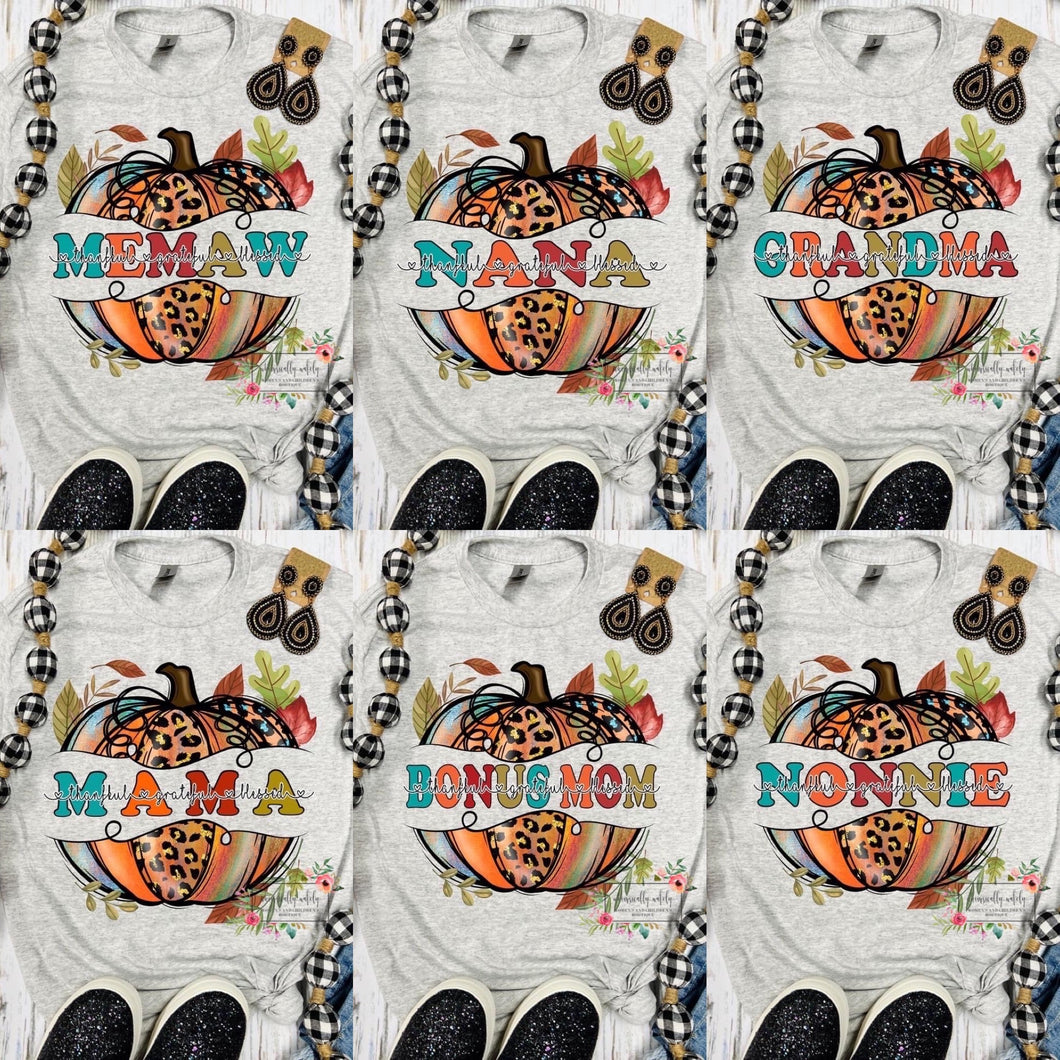 Custom name pumpkin pre order (closing 8/30)