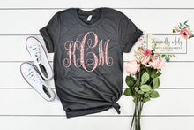 Load image into Gallery viewer, Monogram tees
