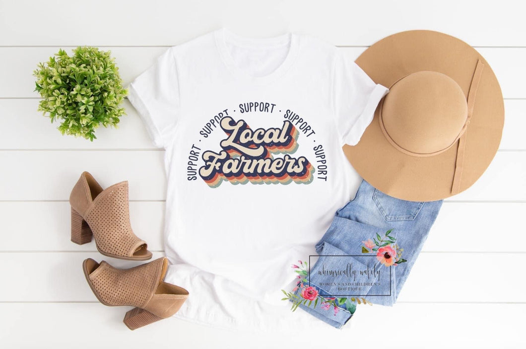 Support your local farmer retro
