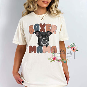 Customizable Dog Mama Tee