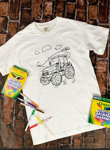 Coloring shirts