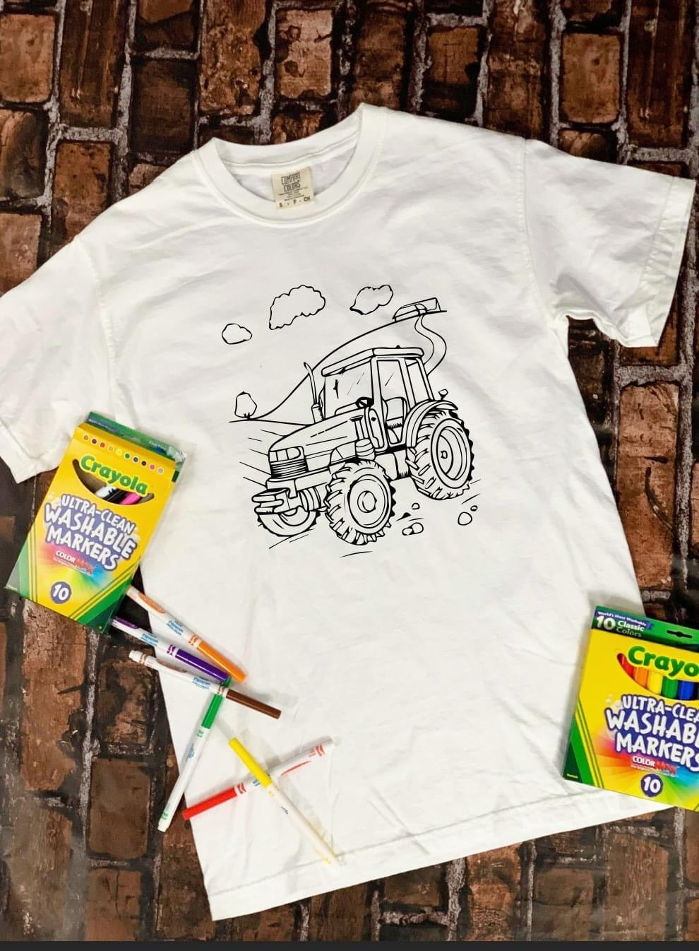 Coloring shirts