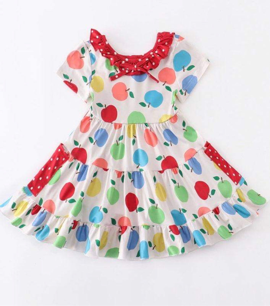 Rainbow Apple Dress