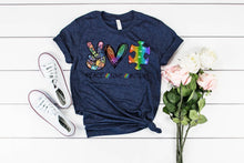 Load image into Gallery viewer, Peace love tees
