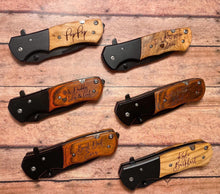 Load image into Gallery viewer, Custom Father’s Day knives
