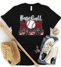 Load image into Gallery viewer, Cardinal baseball tees
