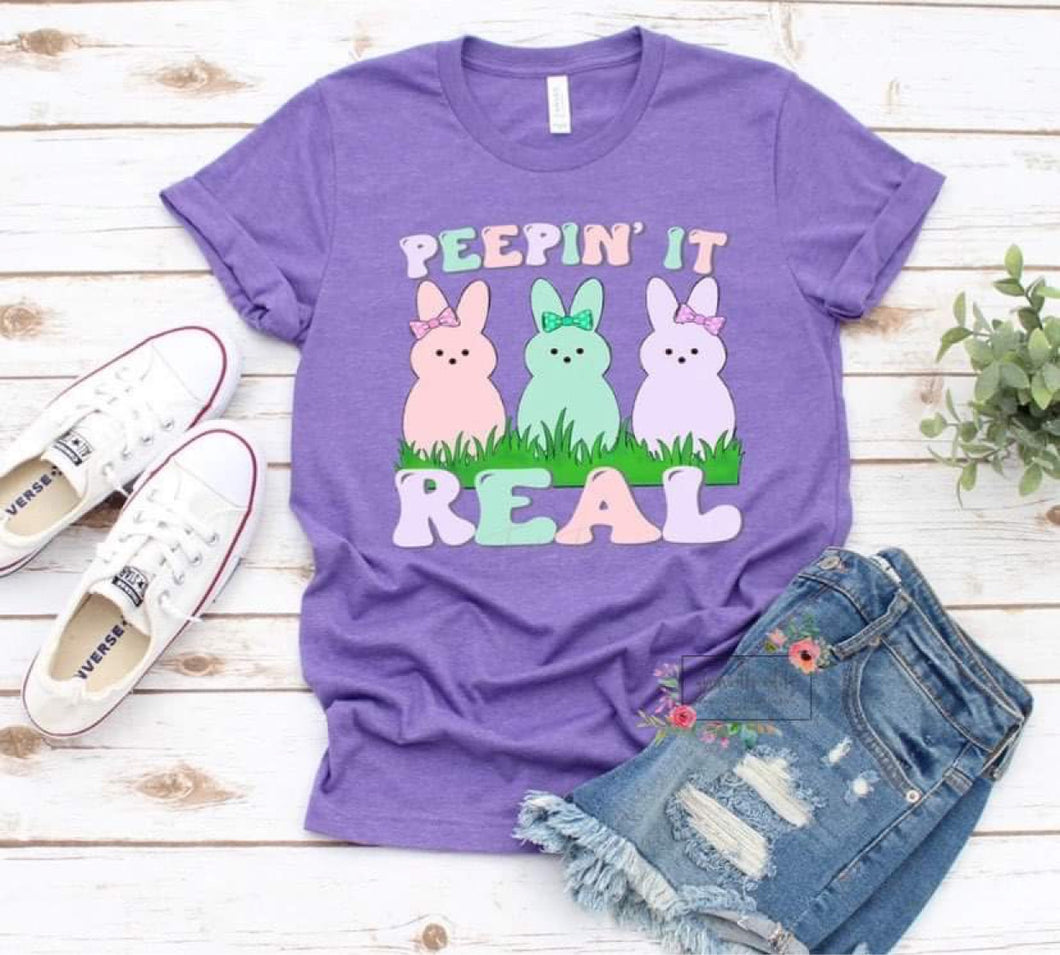Peepin’ it real pink/purple