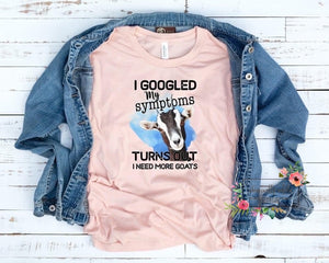 I googled my symptom Turns out I need more goats