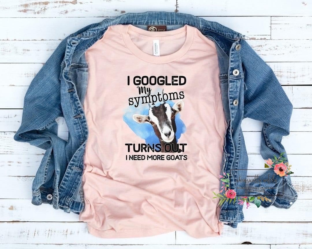 I googled my symptom Turns out I need more goats