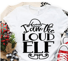 Load image into Gallery viewer, Christmas elf tee sale
