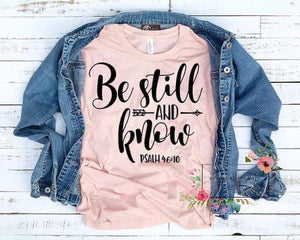Be still and know