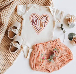Retro heart Mama/mini