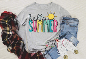 Hello Summer multicolor