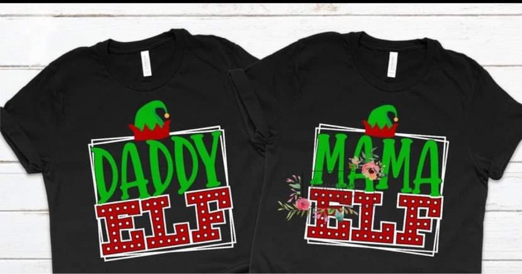 Daddy Elf/Mama Elf