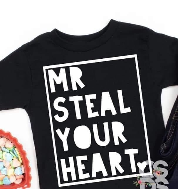 Mr. Steal Your Heart (white block letters)