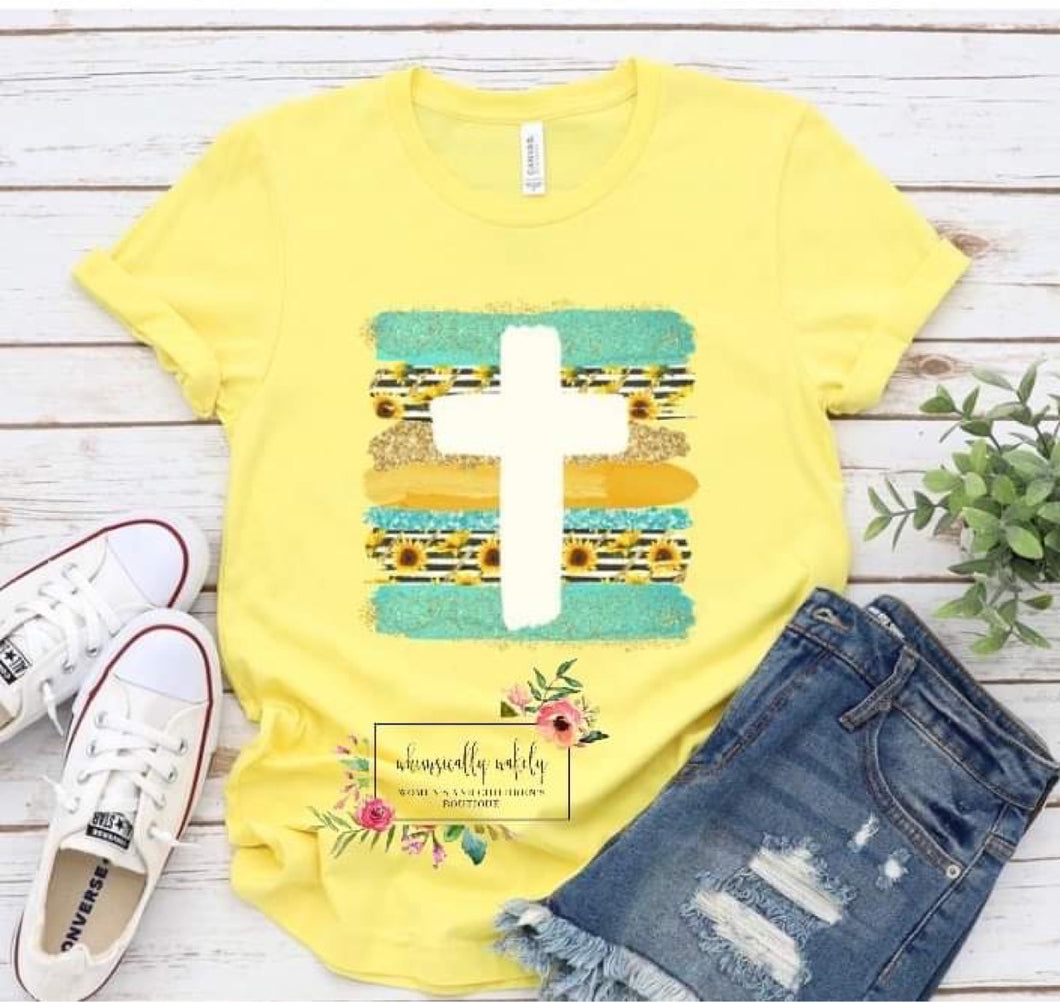 Sunflower cross