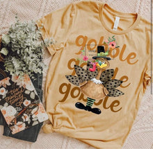 Load image into Gallery viewer, Gobble Turkey tees (youth and adult)
