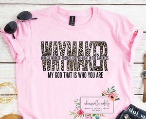 Leopard waymaker tee