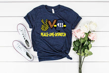Load image into Gallery viewer, Peace love tees
