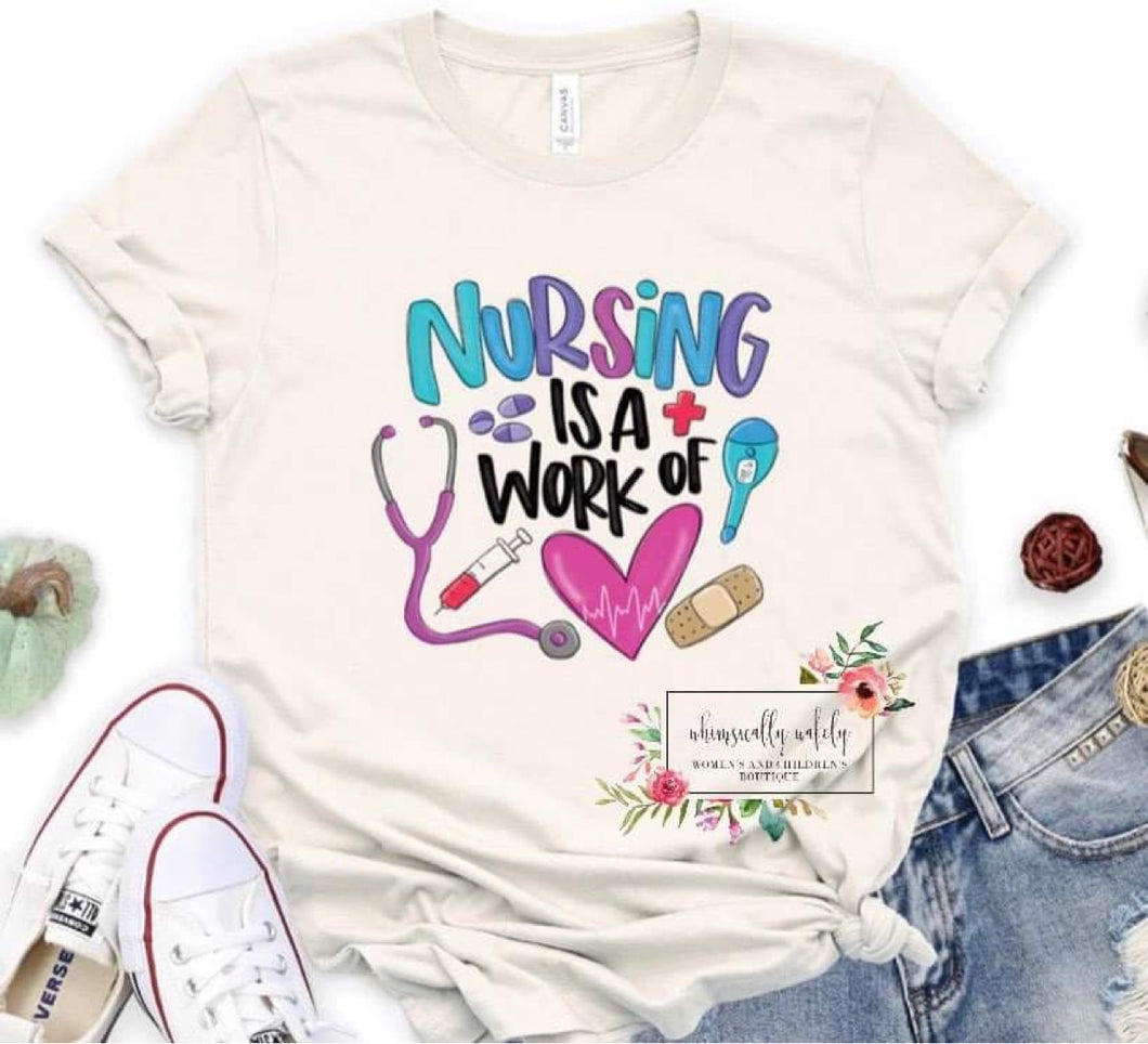 Nursing is a work of heart