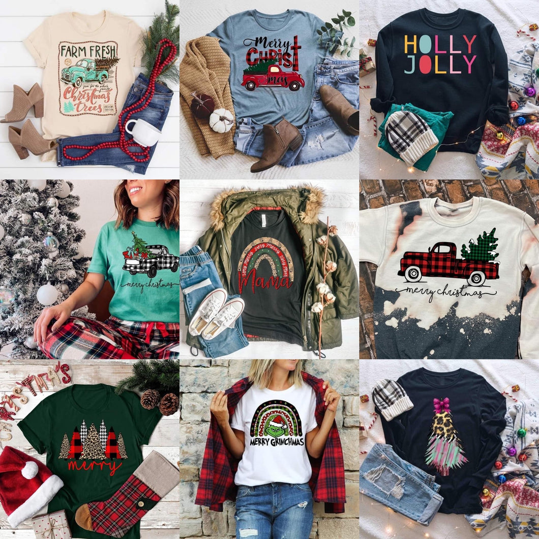 Christmas tote bags
