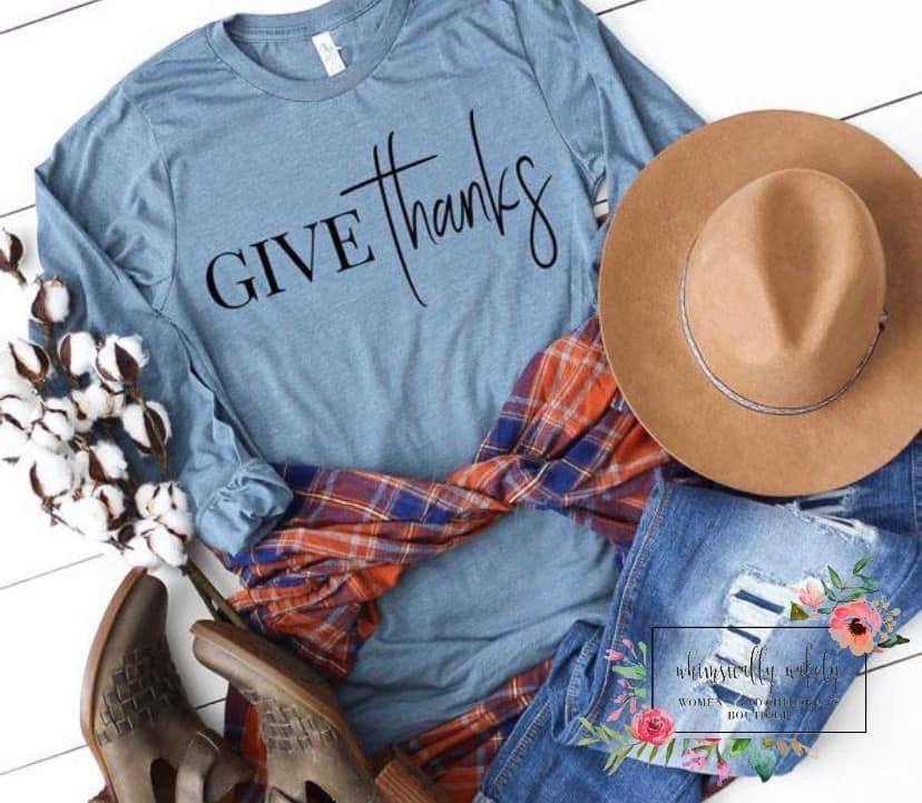 Give thanks