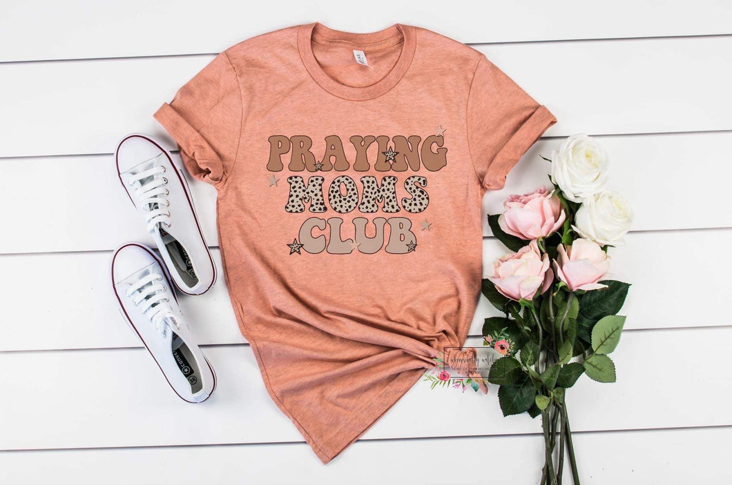 Praying Moms Club (leopard/stars)