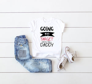 Going to Target with Daddy