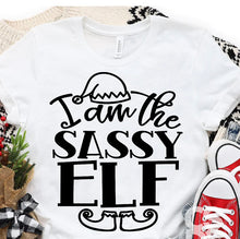 Load image into Gallery viewer, Christmas elf tee sale
