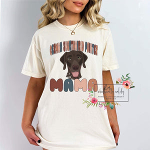 Customizable Dog Mama Tee
