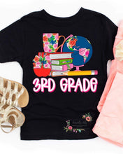 Load image into Gallery viewer, Custom Grade Floral Tee
