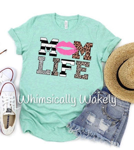 Mixed print mom life