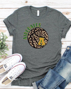 Leopard basketball (custom school tees)