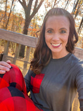 Load image into Gallery viewer, Buffalo Plaid Lounge Set
