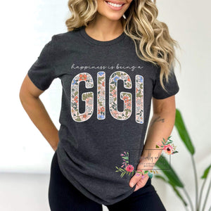 Customizable Happiness is Being Tee