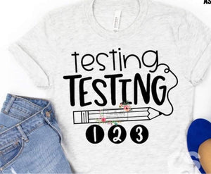 Testing 1 2 3