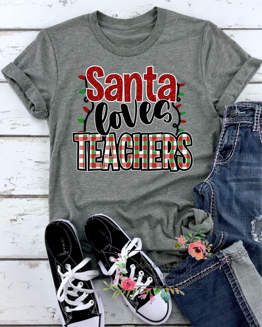 Santa loves teachers